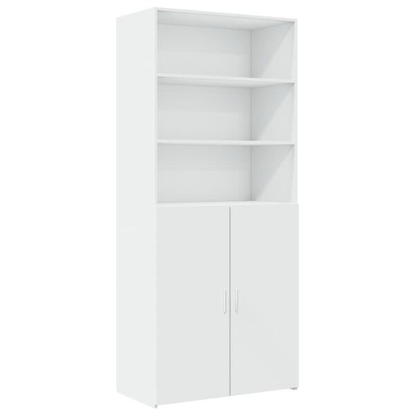 vidaXL Highboard White 80x42.5x249 cm Engineered Wood