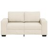 vidaXL Sofa Beige 160 x 80 x 82 cm Linen