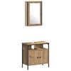 vidaXL Bathroom Furniture Set 4 pcs Artisan oak Engineered wood