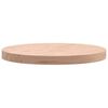 vidaXL Table Top &Oslash;50x4 cm Round Solid Wood Beech