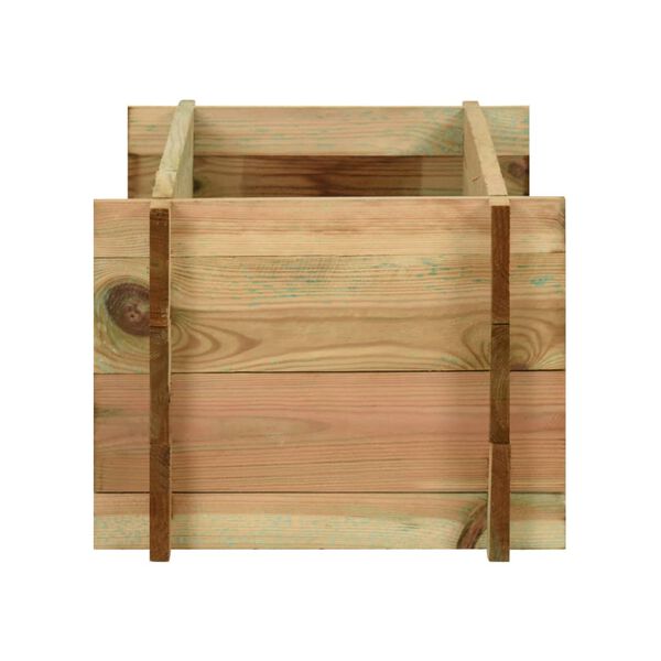 vidaXL Garden Raised Vegetable Bed Impregnated Pinewood 80 cm