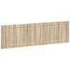 vidaXL Wall-Mounted Headboard UTRECHT Sonoma Oak Engineered Wood