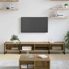 vidaXL TV Cabinet Artisian Oak 170.5 x 36 x 30.5 cm Engineered Wood