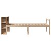 vidaXL Bookcase Bed without Mattress 90x200 cm Solid Wood Pine