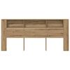 vidaXL Headboard with Headboard 220 x 18.5 x 102.5 cm