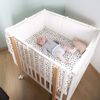 CHILDHOME Playpen Protection 340x35cm Jersey Leopard
