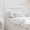 vidaXL Headboard with Headboard White 75 cm Engineered wood
