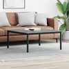 vidaXL Coffee Table Grey Sonoma 100 x 100 x 45 cm Engineered Wood