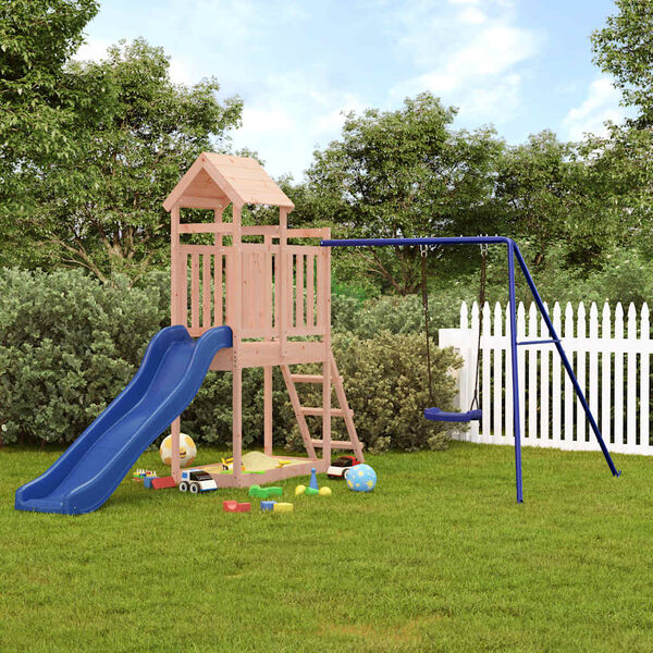 vidaXL Outdoor Playset Solid Wood Douglas