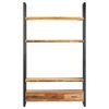 vidaXL Bookshelf 118x30x200 cm Solid Reclaimed Wood