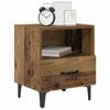 vidaXL Bedside Cabinet Old Wood 40 x 35 x 47.5 cm Engineered Wood