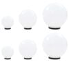 vidaXL 6 Piece LED Bowl Lamp Set Spherical 20/30/40 cm PMMA