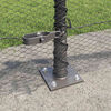 vidaXL Fence Post Grey 50 x 0.5 m (13 mm mesh) Steel and PVC