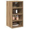 vidaXL Hanging Cabinet Riga Artisan Oak 30x29.5x60 cm Engineered Wood