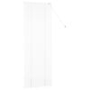 vidaXL Window Blind with Curtains Manual White Aluminium