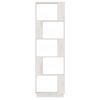 vidaXL Book Cabinet/Room Divider White 51x25x163.5 cm Solid Wood Pine