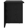 vidaXL End Table Black Oak 37 x 32 x 40 cm Engineered Wood