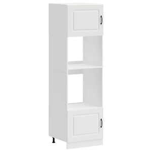 vidaXL Oven Cabinets 2 pcs Kalmar White Engineered Wood