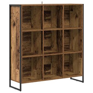 vidaXL Book Cabinet 99.5 x 30 x 108.5 cm Engineered Wood Old Wood