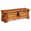 vidaXL Storage Chest | One-of-a-kind due to the unique grains | Solid mango wood
