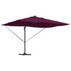 vidaXL Umbrella 352 x 251 x 265 cm Polyester and Aluminium