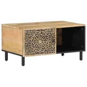 vidaXL Coffee Table 80x50x40 cm Solid Wood Mango