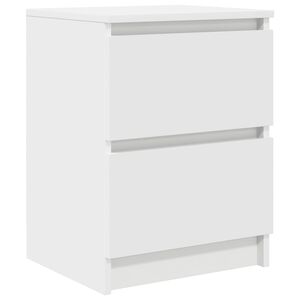 vidaXL TV Cabinet White 40x35x54 cm Engineered Wood