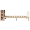 vidaXL Bookcase Bed without Mattress 90x190cm Single Solid Wood Pine