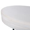 Venture Home Ottoman Otto 100x40x41 cm Velvet Off-white