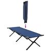vidaXL Folding Camping Bed Folding Blue 193 x 69 x 45 cm Oxford fabric