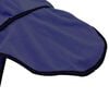 vidaXL Horse Blanket Navy Blue Polyester