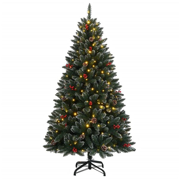 vidaXL Artificial Christmas Tree 150 LEDs 150 cm