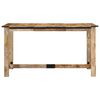 vidaXL Dining Table 140x70x75 cm Solid Wood Mango