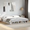 vidaXL Bed Frame without Mattress White 200x200 cm