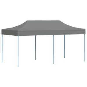 vidaXL Party Tent Folding Anthracite 291 x 580 x 315 cm Oxford Fabric