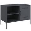 vidaXL TV Cabinets 2 pcs Anthracite 68x39x50.5 cm Steel