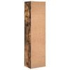 vidaXL Bookcase Smoked Oak 40x30x152 cm Engineered Wood