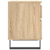 vidaXL Bedside Cabinet Sonoma Oak 40x35x50 cm Engineered Wood