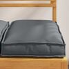 vidaXL Cushion 4 pcs Anthracite 40 x 40 x 8 cm Oxford Fabric