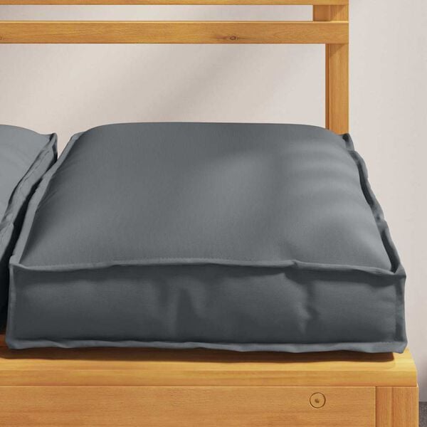 vidaXL Cushion 4 pcs Anthracite 40 x 40 x 8 cm Oxford Fabric
