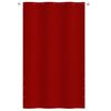 vidaXL Balcony Screen Red 140x240 cm Oxford Fabric