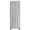 vidaXL Bathroom Cabinet with Drawer Grey Sonoma 72.5 x 36.5 x 100 cm