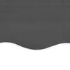 vidaXL Replacement Fabric for Awning Anthracite 6x3.5 m