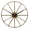 Gifts Amsterdam Wall Clock "Leicester" Metal Gold 60cm