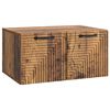 vidaXL Wall-Mounted TV Cabinet Wall-mounted Old Wood 59.5 x 41 x 30 cm