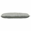 vidaXL Back Pillow Light Grey 100 x 50 cm Corduroy Fabric