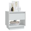 vidaXL Bedside Cabinets 2 pcs White 45x34x44 cm Engineered Wood