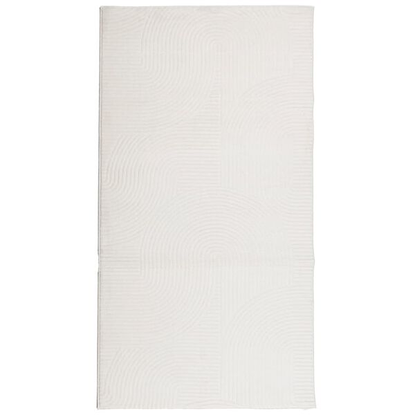 vidaXL Rug IZA Short Pile Scandinavian Look Cream 80x150 cm