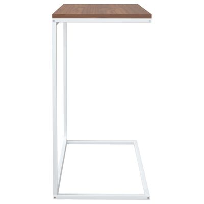 vidaXL Side Table White 55x35x66 cm Engineered Wood