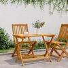 vidaXL Folding Garden Table 90x52.5x65 cm Solid Wood Acacia